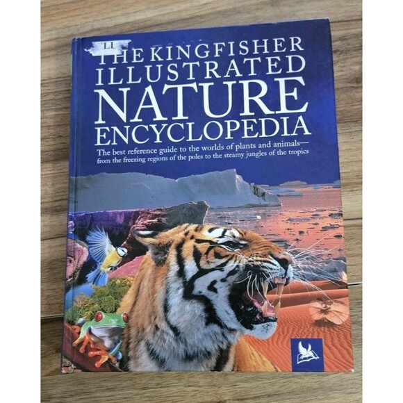 The Kingfisher Illustrated Nature Encyclopedia Hardcover Homeschool Educational - Picture 1 of 8